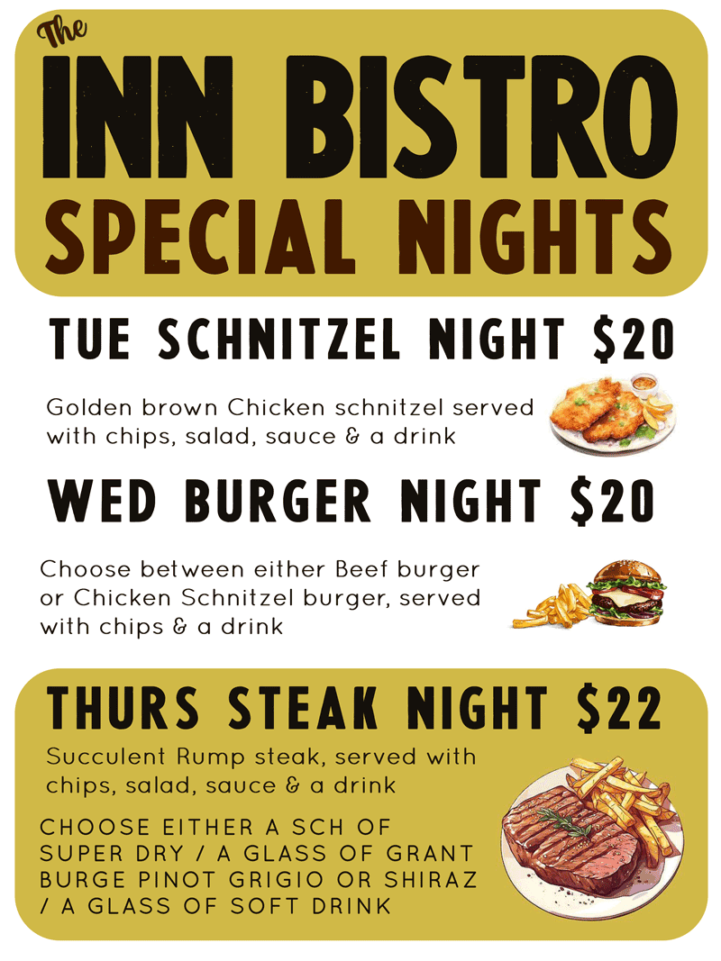 Kogarah Hotel Inn Bistro Special Nights