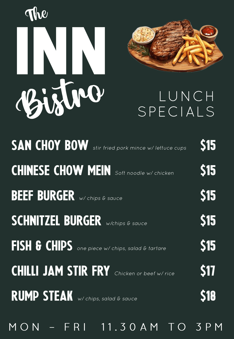 The INN Bistro Lunch Specials